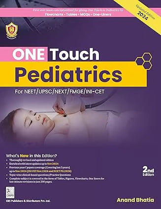 One touch pediatrics 2/e by Dr Anand Bhatia