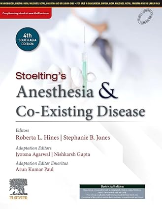 Stoeltings Anaesthesia and Co-Existing Disease 4th SAE/2024 by Jyotsana Agarwal