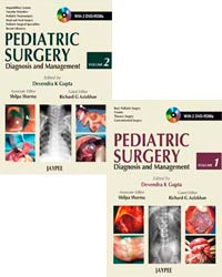 PEDIATRIC SURGERY DIAGNOSIS AND MANAGEMENT WITH 2 DVD ROMS(2 VOLS) 1/E, 2008, DEVENDRA K GUPTA