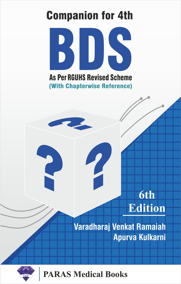 Companion for 4th BDS 6th/2024 by Varadharaj Venkat Ramaiah, Apurva Kulkarni