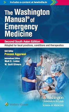 Washington Manual of Emergency Medicine 2nd SAE/2024 by Praveen Aggarwal