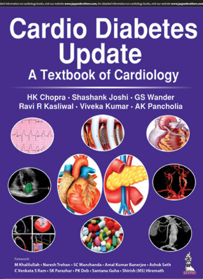 CARDIODIABETES UPDATE A TEXTBOOK OF CARDIOLOGY 1/E, 2018, HK CHOPRA
