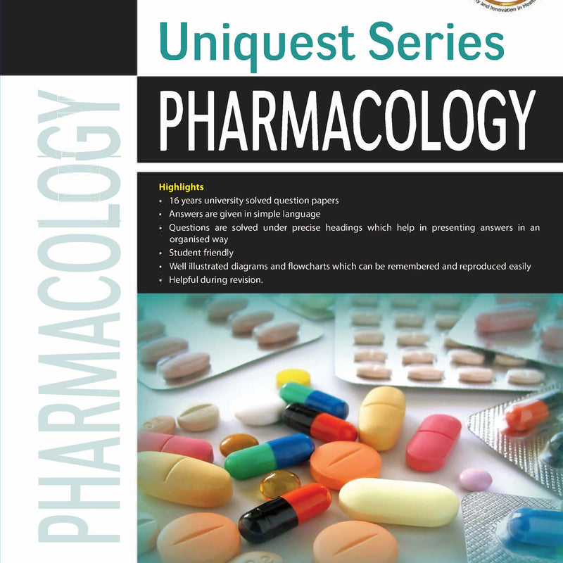UNIQUEST SERIES PHARMACOLOGY 1/E R.P., 2025, MS UMAMAGESWARI