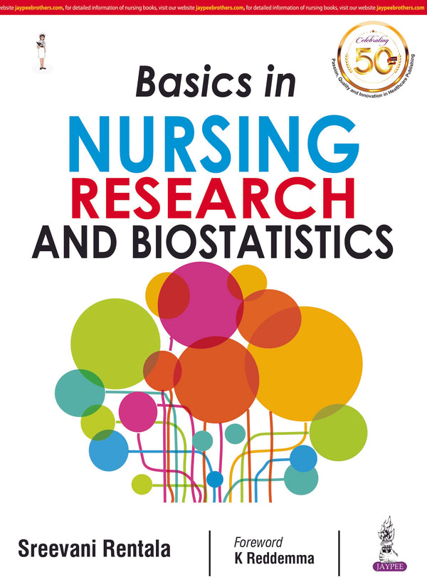 BASICS IN NURSING RESEARCH AND BIOSTATISTICS 1/E R.P., 2024, R SREEVANI