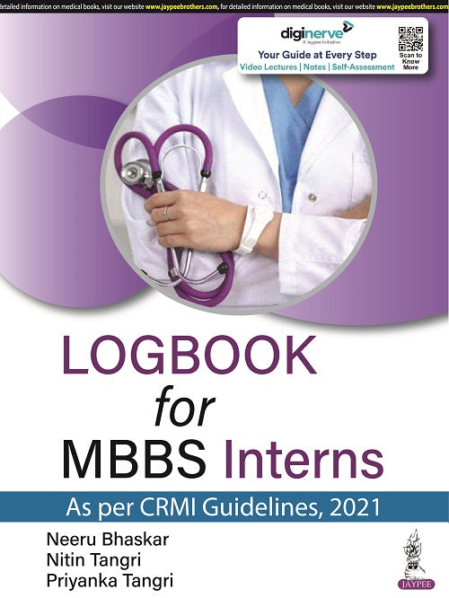 LOGBOOK FOR MBBS INTERNS 1/E R.P., 2025, NEERU BHASKAR