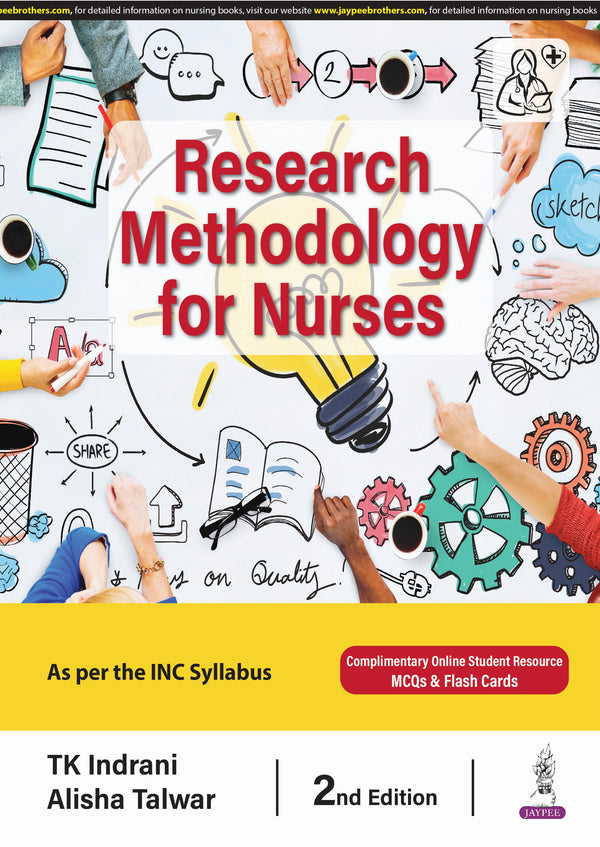 TK INDRANI, RESEARCH METHODOLOGY FOR NURSES, 2/E, 9789356965140