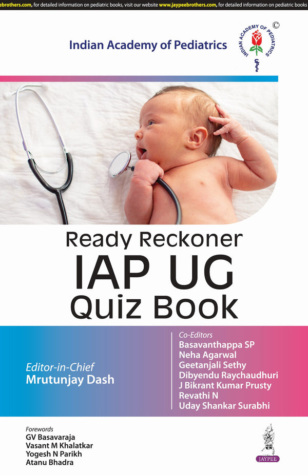 READY RECKONER IAP UG QUIZ BOOK 1/E, 2025, MRUTUNJAY DASH