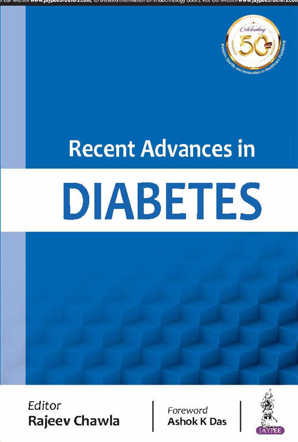 RECENT ADVANCES IN DIABETES 1/E, 2019, RAJEEV CHAWLA