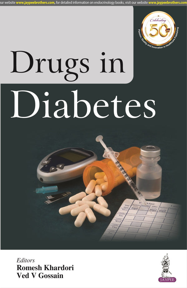 DRUGS IN DIABETES 1/E, 2021, ROMESH KHARDORI
