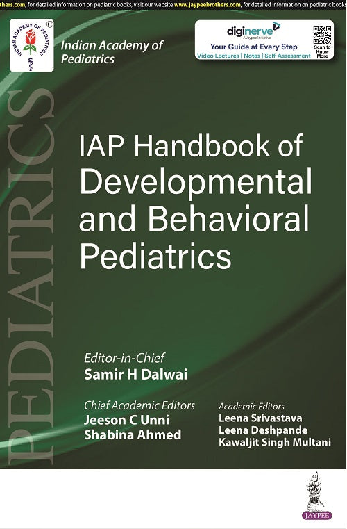 IAP HANDBOOK OF DEVELOPMENTAL AND BEHAVIORAL PEDIATRICS 1/E, 2022, SAMIR H DALWAI