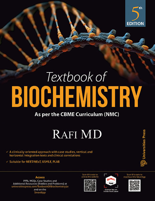 Textbook of Biochemistry, 5th Edition by Rafi MD