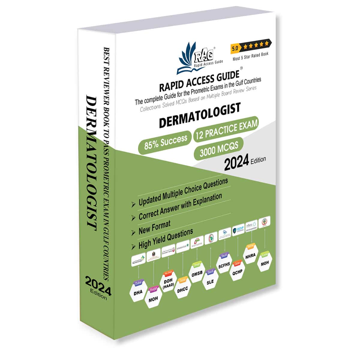 Dermatologist MCQ Book | Prometric Exam Questions – 2024