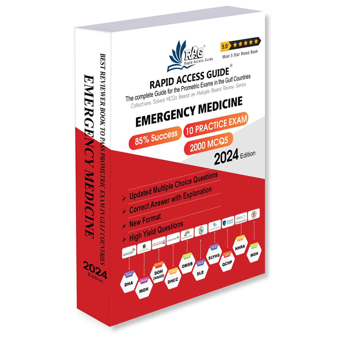 Emergency Medicine MCQ Book | Prometric Exam Questions – 2024