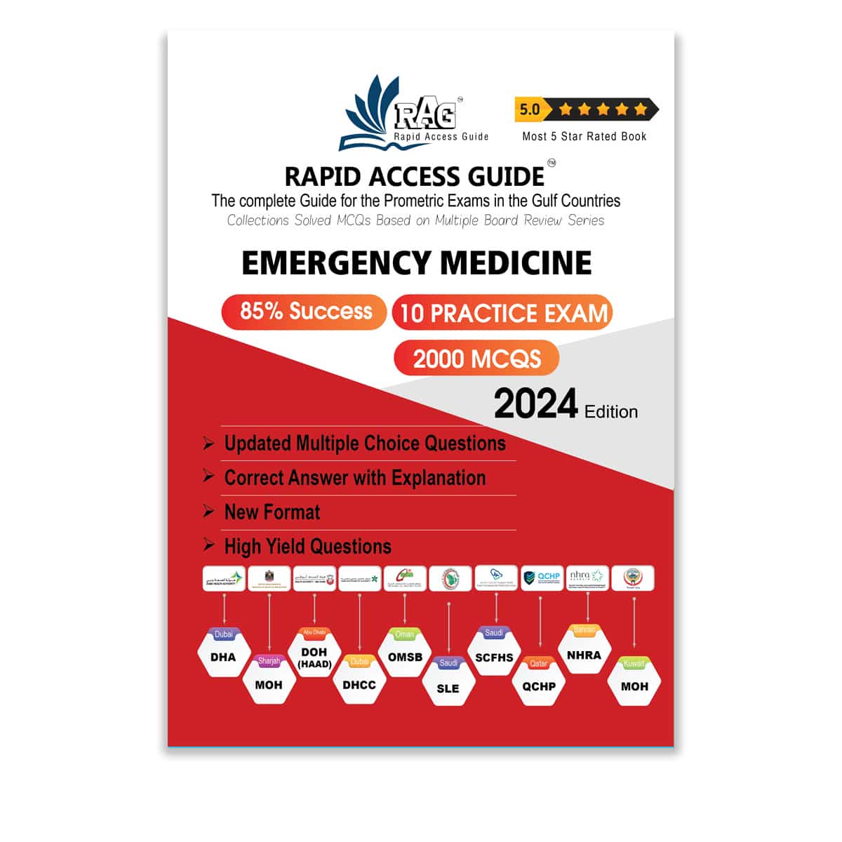 Emergency Medicine MCQ Book | Prometric Exam Questions – 2024