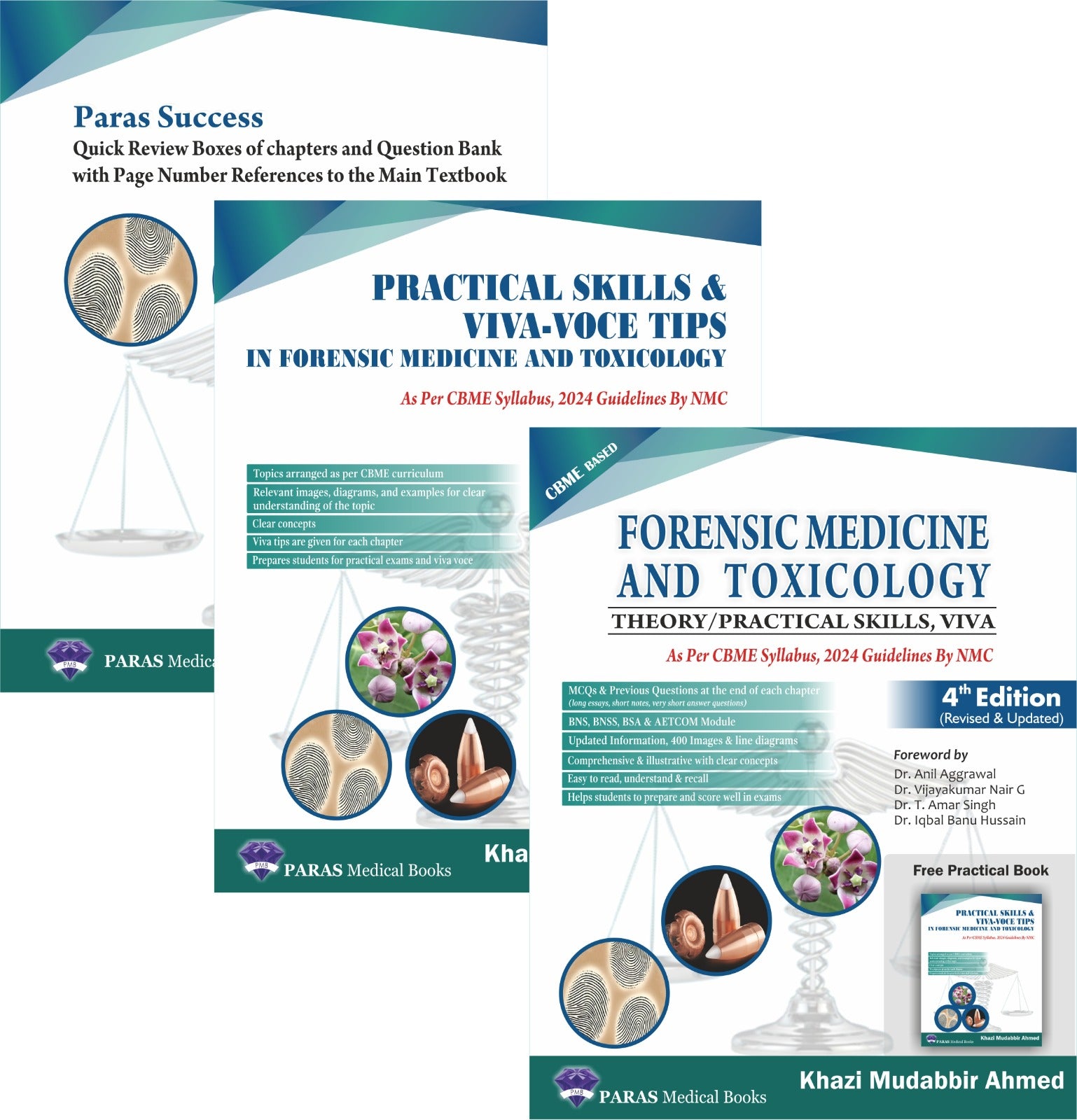 Forensic Medicine and Toxicology 4th/2025 By Khazi Mudabbir Ahmed