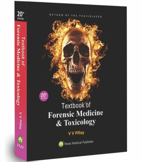 Textbook of Forensic Medicine & Toxicology 20th/2023 by VV Pillay