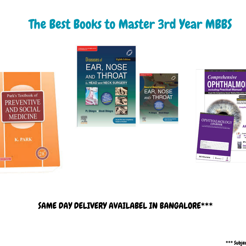 THE BEST BOOKS TO MASTER 3RD YEAR MBBS 2025 – I