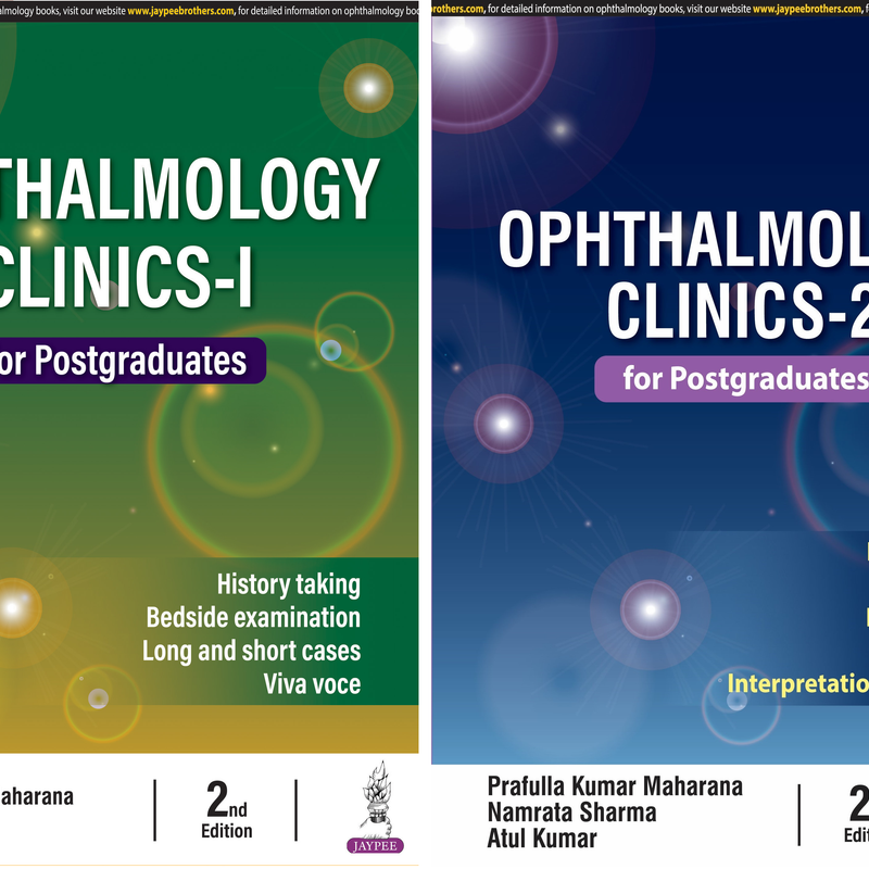 Ophthalmology Clinics-I & II for Postgraduates 2/e 2025 by PRAFULLA KUMAR