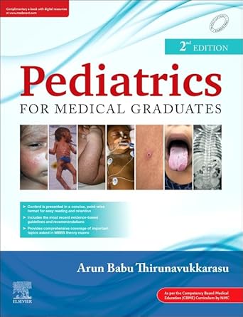 Pediatrics for Medical Graduates, 2e, 2024 by Arun Babu 9788131264294