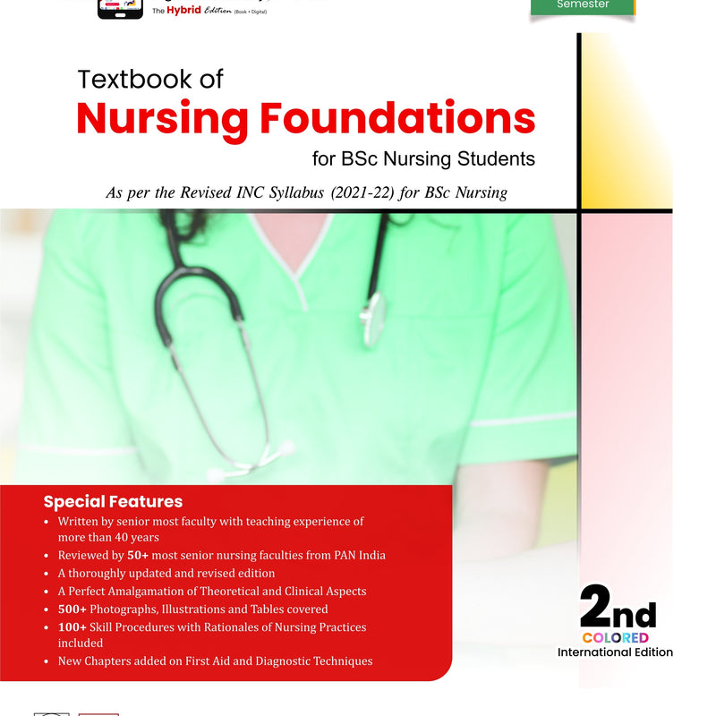🩺 Textbook of Nursing Foundations for BSc Nursing Student – Harinderjeet Goyal