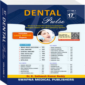 Dental Pulse 17th/2024 (vol 1), K. Satheesh kumar Reddy, 9788194699088