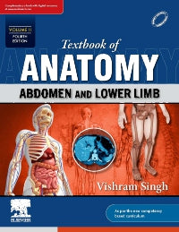 Textbook of Anatomy: Abdomen and Lower Limb, Vol II, 4e Singi