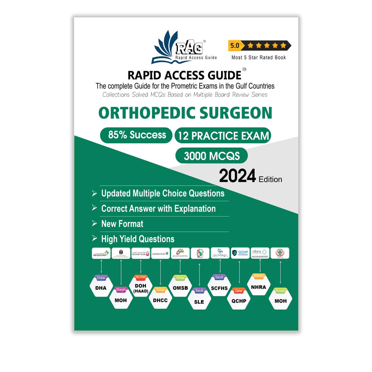 Orthopedic Surgeons MCQ Book | Prometric Exam Questions – 2024