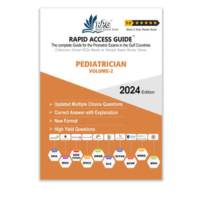 Pediatrics MCQ Book | Prometric Exam Questions – 2024