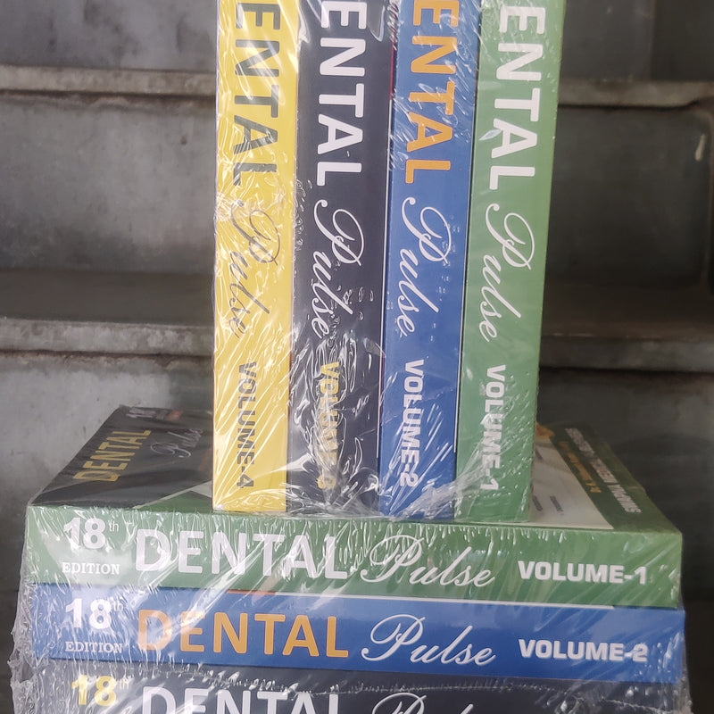 Dental Pulse 18th Edition 2026 By Satheesh Kumar Reddy Set of 4 Volume (Deliveries from 25th August, 2025 or before)