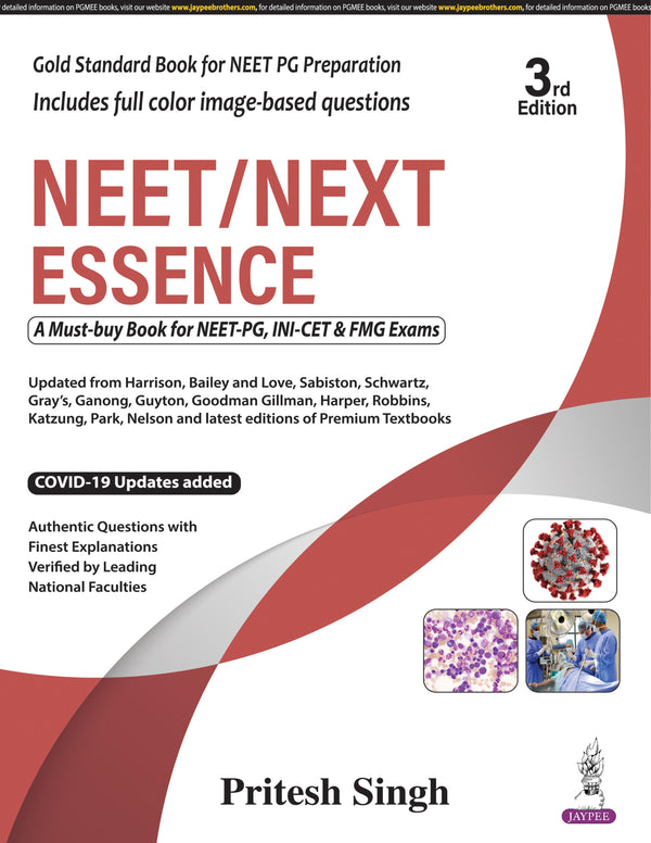 Neet/Next Essence 3rd Edition 2025 by Pritesh Singh
9789354659751