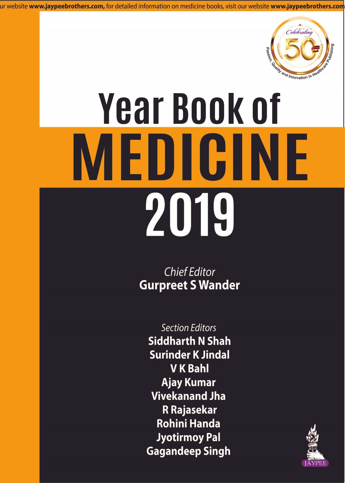 YEAR BOOK OF MEDICINE 2019,1/E,GURPREET S WANDER