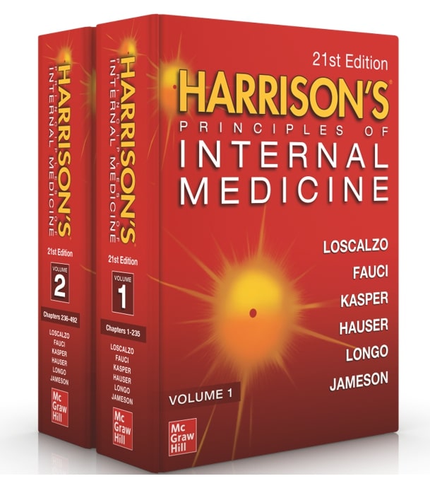 Harrison's Principles of Internal Medicine 21st Edition 2022 (Vol. 1 & 2) – Now at 60% Off