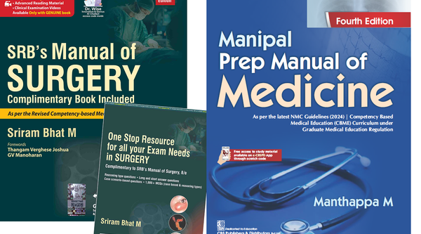 Best Surgery & Medicine Books for Final Year MBBS 2026: SRB + Manipal Combo Review