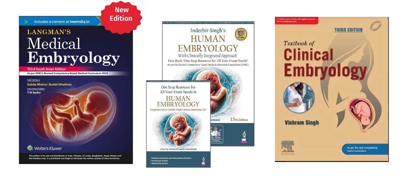 Best Embryology Books for First Year MBBS, BAMS, BHMS, BPT & BNYS Students (2026-2027 Academic Year)