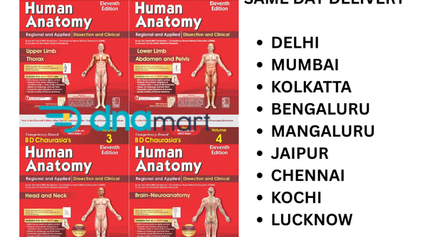BD Chaurasia's Human Anatomy 11th Edition (2027) – Complete Review & Buying Guide for MBBS, BDS, BAMS, BHMS & BPT Students