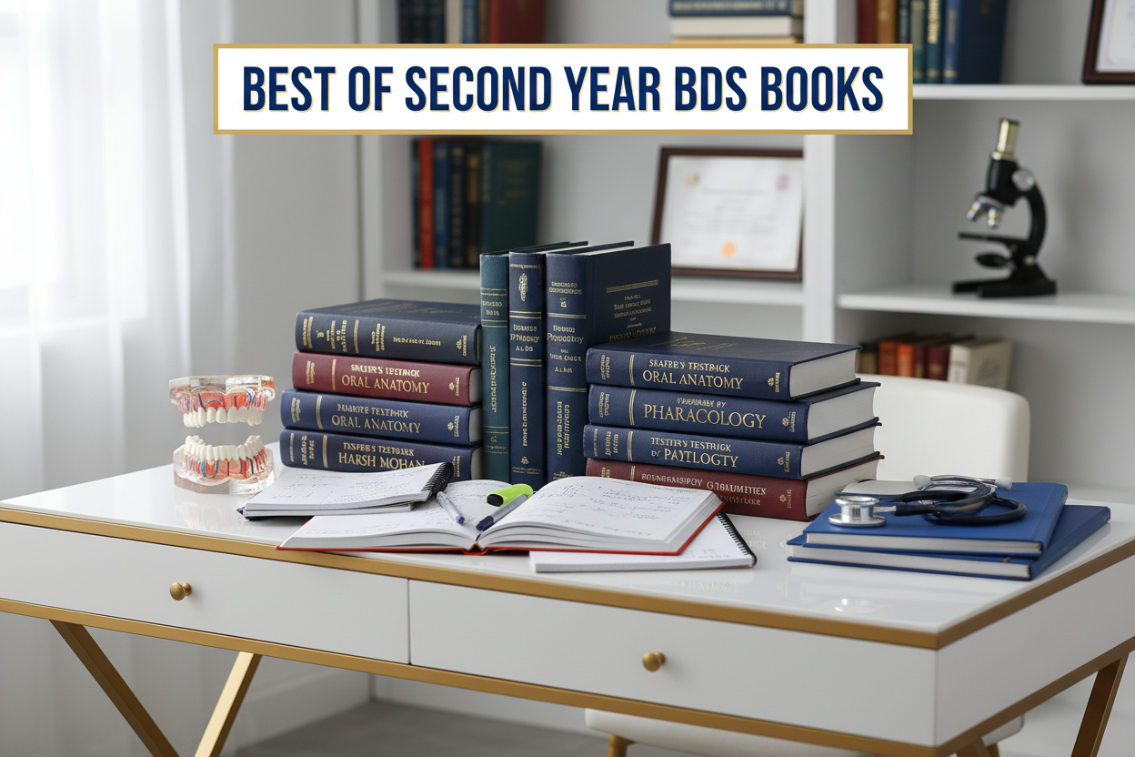 The Ultimate Guide to the Best BDS 2nd Year Books: Your Roadmap to Success