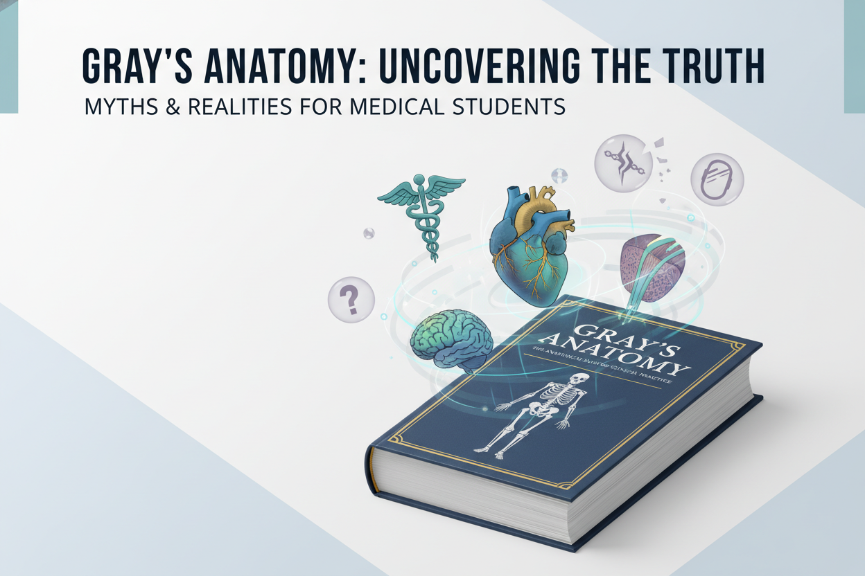 💀 MYTHS ABOUT GRAY’S ANATOMY FOR STUDENTS