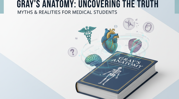 💀 MYTHS ABOUT GRAY’S ANATOMY FOR STUDENTS