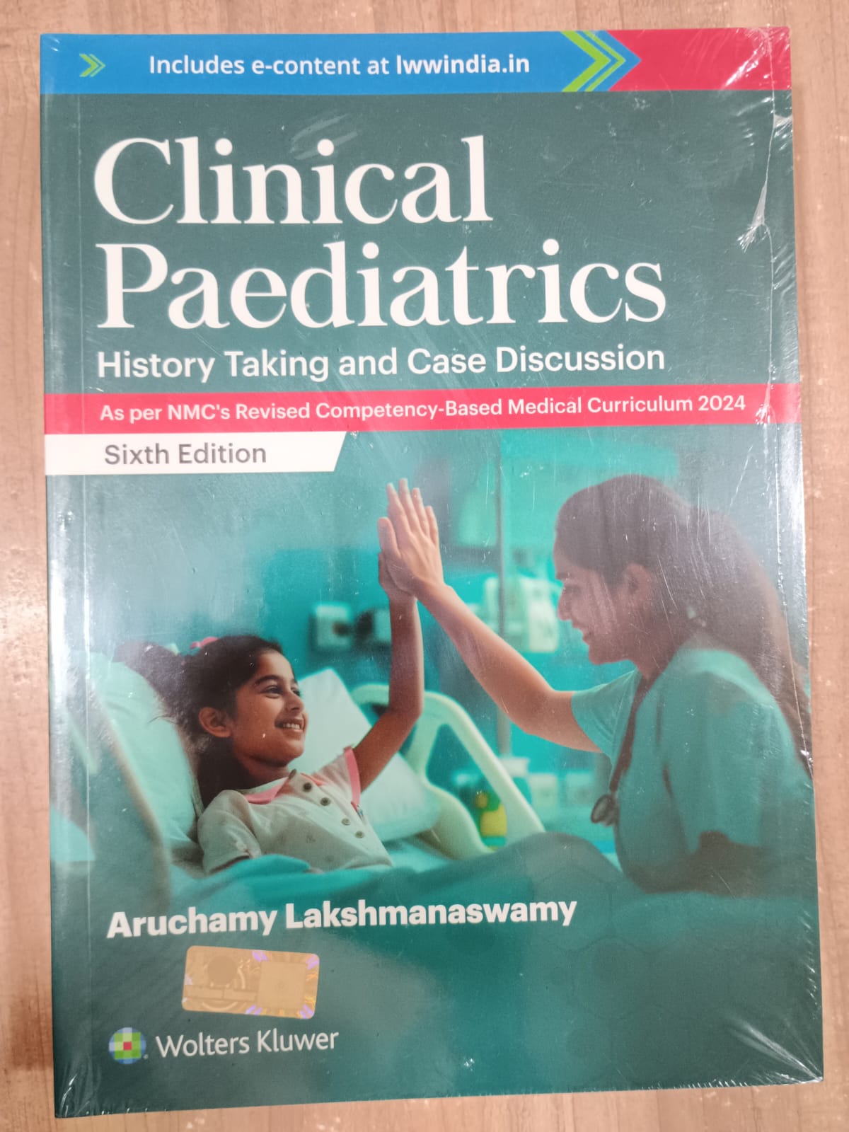 Clinical Paediatrics: History Taking and Case Discussion 6th Edition 2025 by Aruchamy Lakshmanaswamy - Book Cover