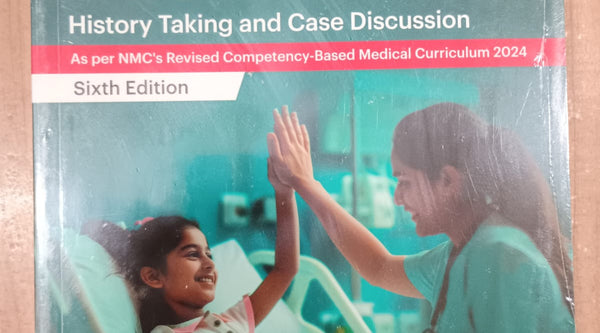 Clinical Paediatrics: History Taking and Case Discussion 6th Edition 2025 by Aruchamy Lakshmanaswamy - Book Cover