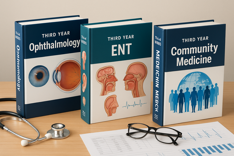 3rd Year MBBS Books 2025