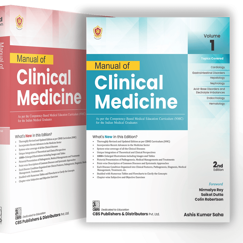 Manual of Clinical Medicine, 2e 2 Set (PB) by Ashis Kumar Saha