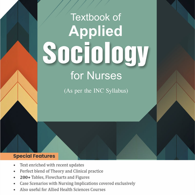 Textbook Of Applied Sociology For Nurses As Per The Inc Syllabus (Pb 2025) by Doli Deori