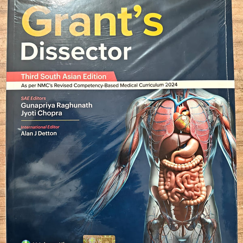 Grant's Dissector, 3rd South Asian Edition cover
