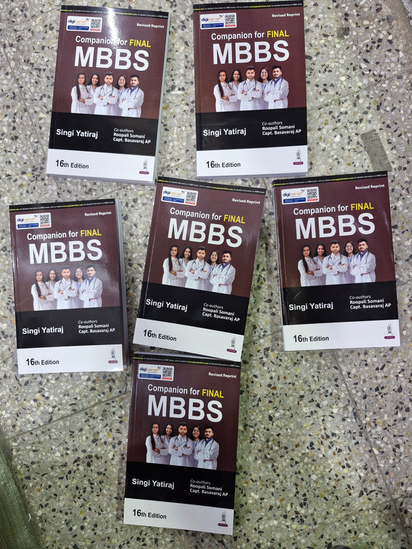 COMPANION FOR FINAL MBBS,16/E,SINGI YATIRAJ pack of 1