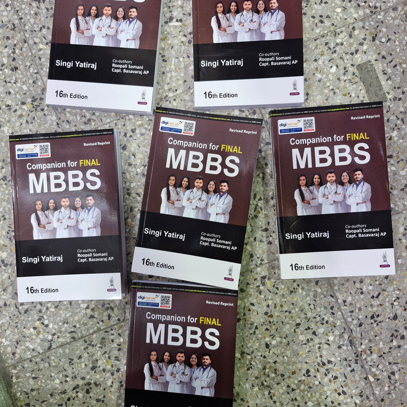 COMPANION FOR FINAL MBBS,16/E,SINGI YATIRAJ pack of 1