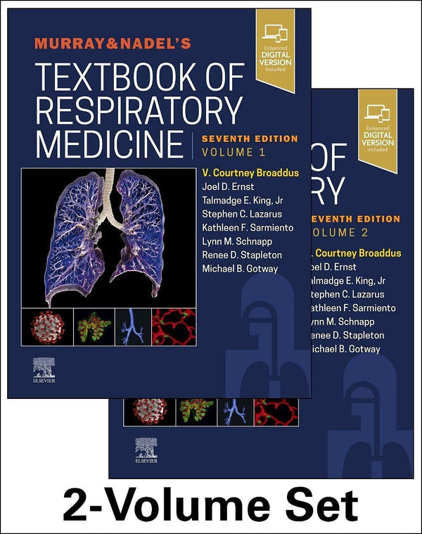 Murray Nadels Textbook of Respiratory Medicine 2 Volume Set by V.Courtney Broaddus , Joel Ernst , Talmadge E King