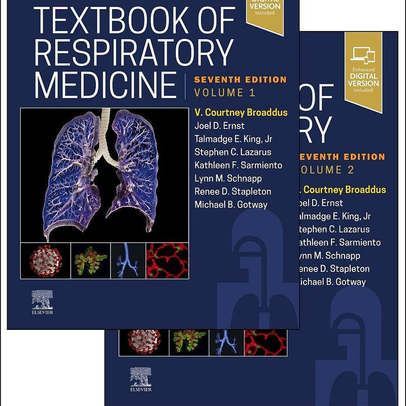 Murray Nadels Textbook of Respiratory Medicine 2 Volume Set by V.Courtney Broaddus , Joel Ernst , Talmadge E King