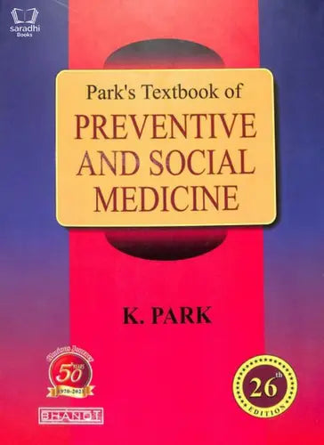 Parks Textbook of Preventive and Social Medicine 26th Edition 2022 (Original Books) (preorder)