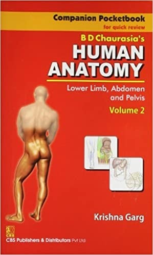 Companion Pocketbook for Quick Review B.D. Chaurasia's Human Anatomy: Lower Limb, Abdomen & Pelvis , Vol. 2 by Chaurasia B.D.